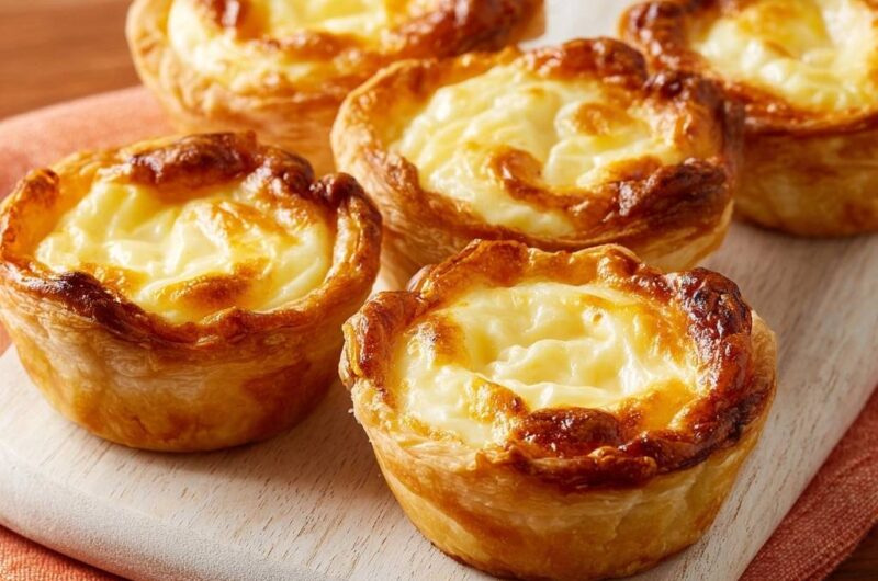 Portugiesische Puddingtörtchen (Der Anti-Matsche-Boden Trick)