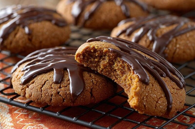 Saftige Schoko-Gewürzkekse