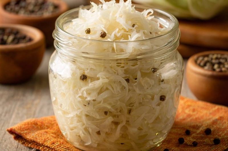 Traditionelles Hausgemachtes Sauerkraut