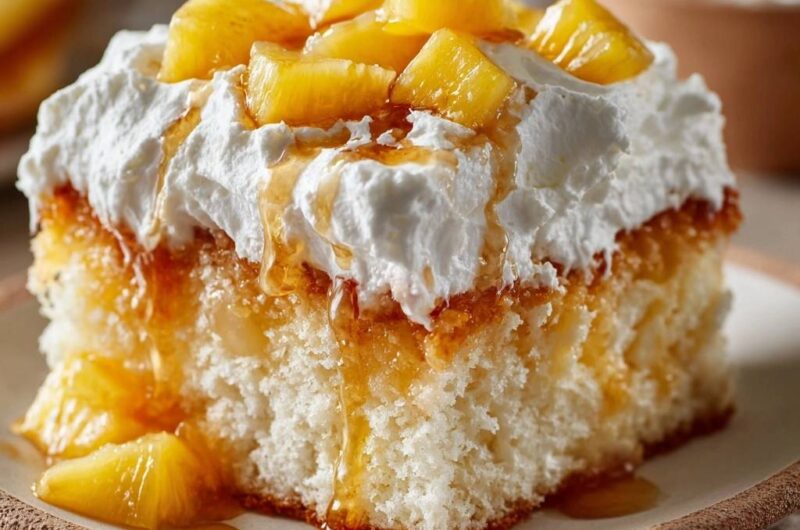 Ananas-Sahne-Kuchen