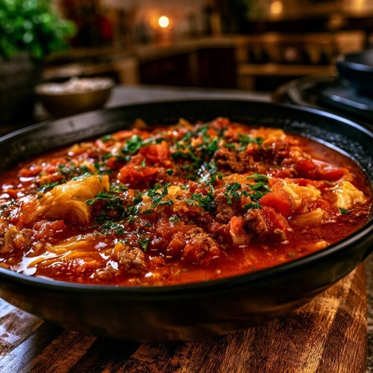 Deftiger Kohl-Hackfleisch-Eintopf: Das beste Rezept