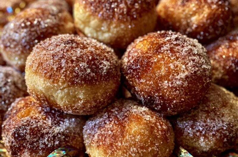 Goldbraune Zucker-Berliner