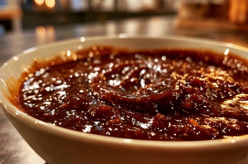 Herzhafte Zwiebel-Bacon-Marmelade