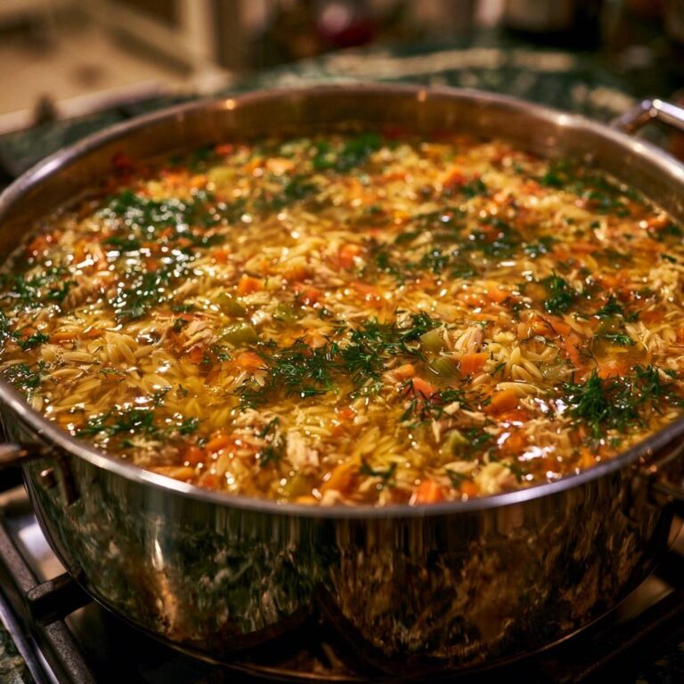 Herzhafter Hähnchen-Orzo-Eintopf: Rezept gegen Matsch-Nudeln