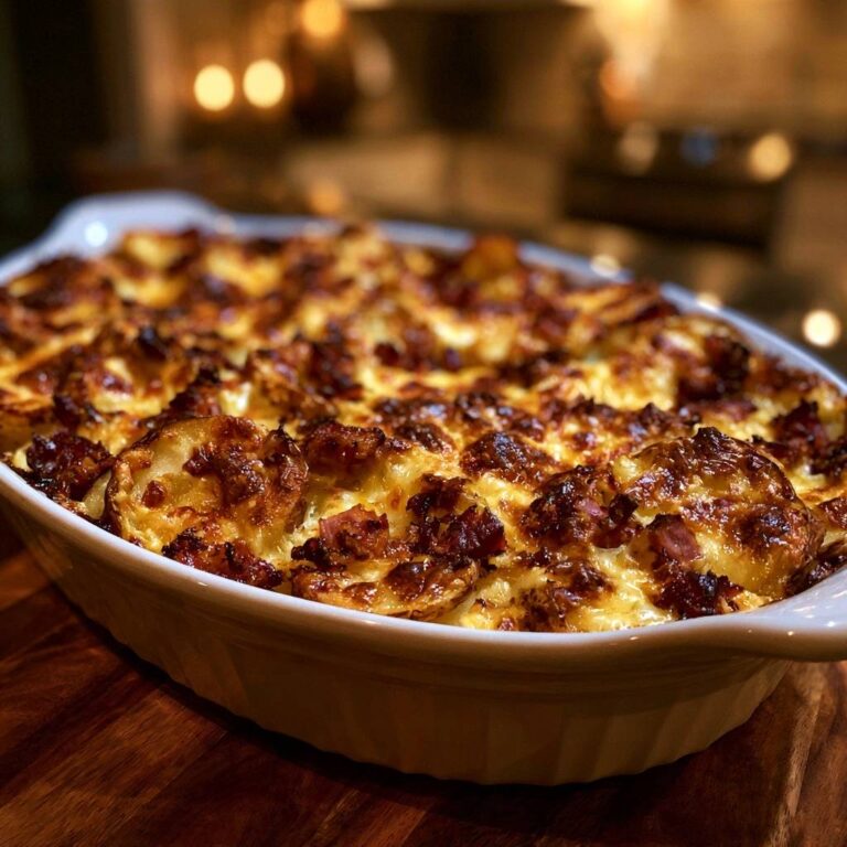 Herzhafter Kartoffelauflauf mit Speck: Das beste Rezept