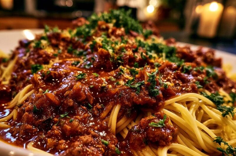 Klassische Spaghetti Bolognese