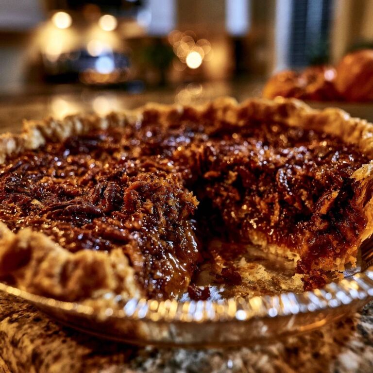 Klassischer Pekannuss-Pie (Der Anti-Matsche-Boden)