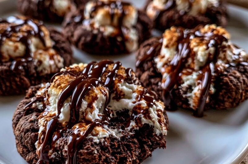 S'mores Schokoladen-Cookies