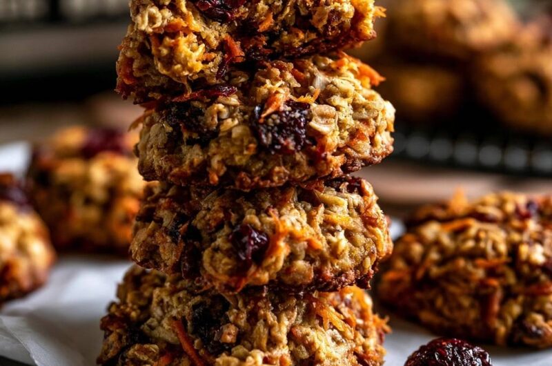 Saftige Karotten-Haferflocken-Cookies