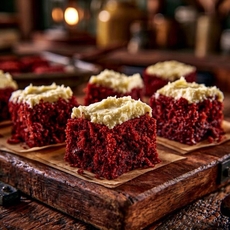Saftige Red Velvet Brownies: Das Geheimnis für feuchten Teig