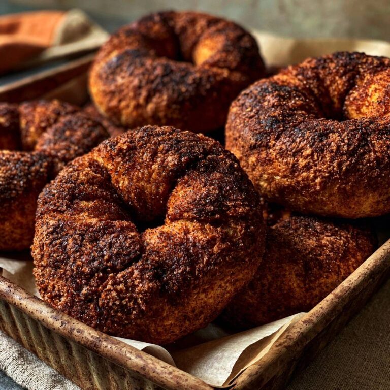 Zimt-Zucker-Bagels aus dem Ofen: Außen kross, innen fluffig