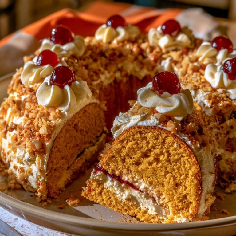 Frankfurter Kranz mit Kürbis