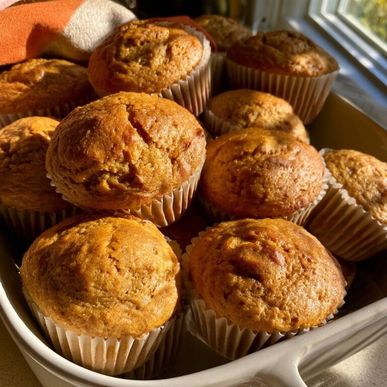Kürbis-Bananen-Muffins