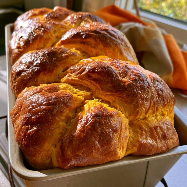 Kürbis-Brioche