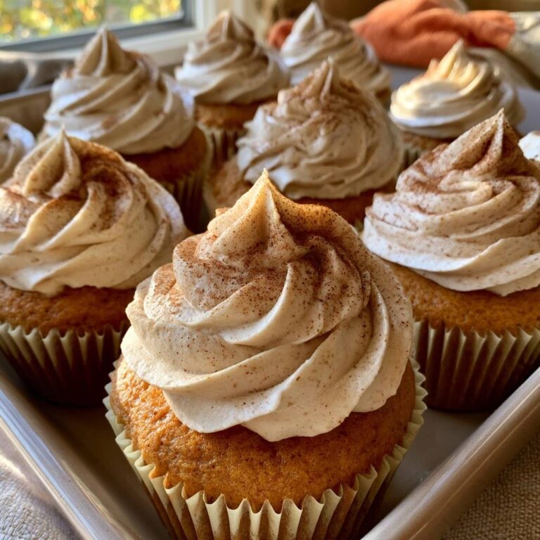 Kürbis-Cupcakes mit Zimtfrosting