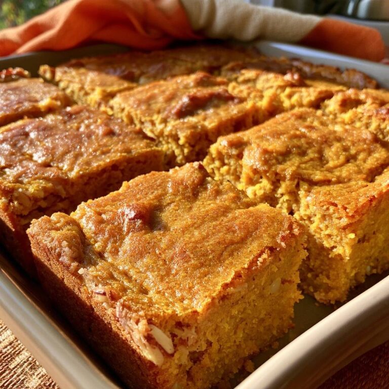 Kürbis-Mandelkuchen vom Blech