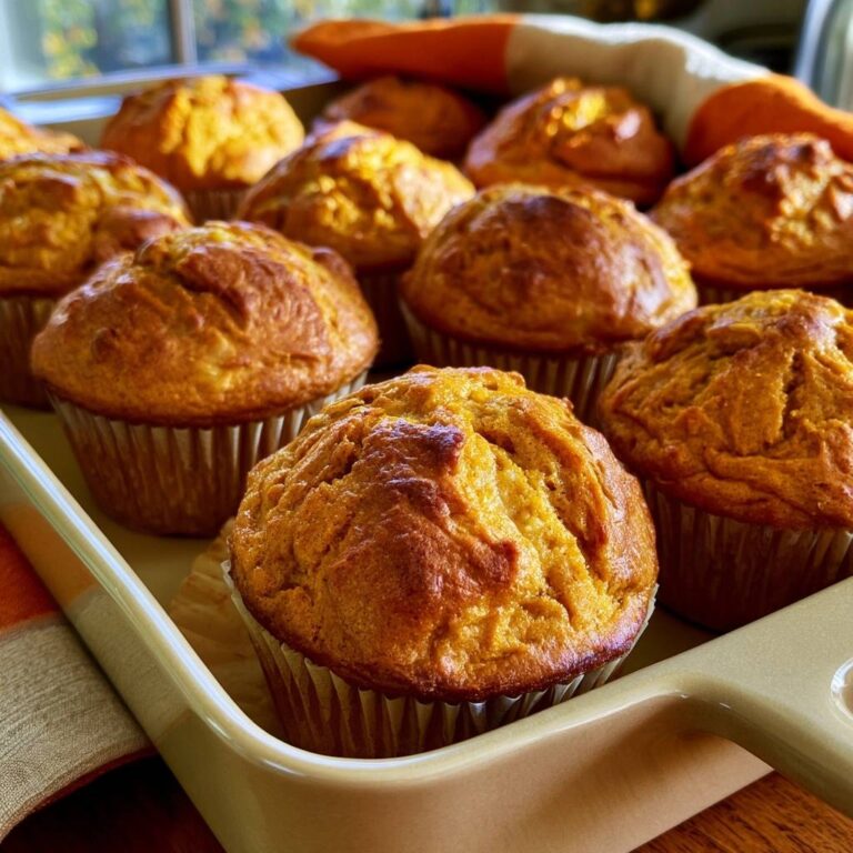 Kürbis-Marzipan-Muffins