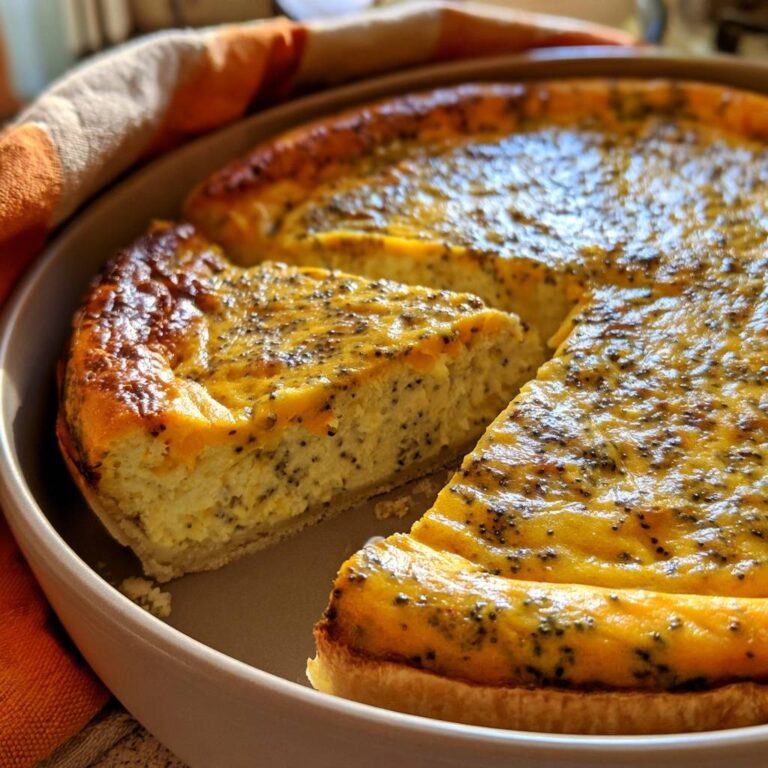 Kürbis-Mohn-Käsekuchen