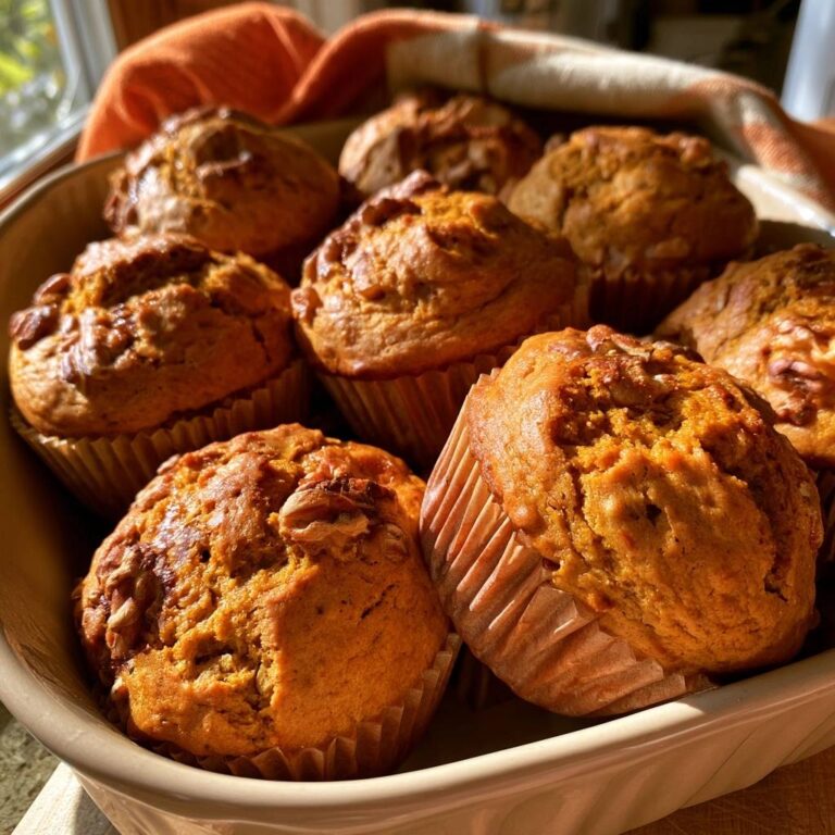 Kürbis-Walnuss-Muffins mit Ahornsirup