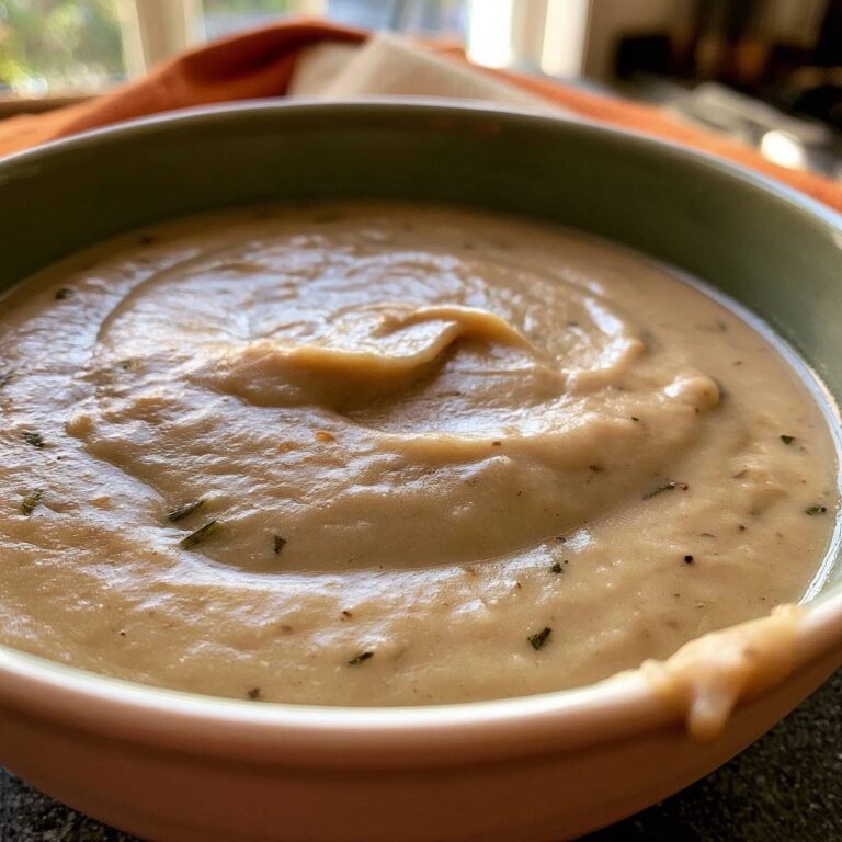 Samtige Knollensellerie-Maronen-Suppe mit Salbei