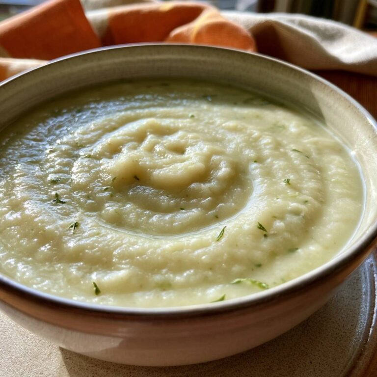 Samtige Sellerie-Apfel-Suppe mit Majoran
